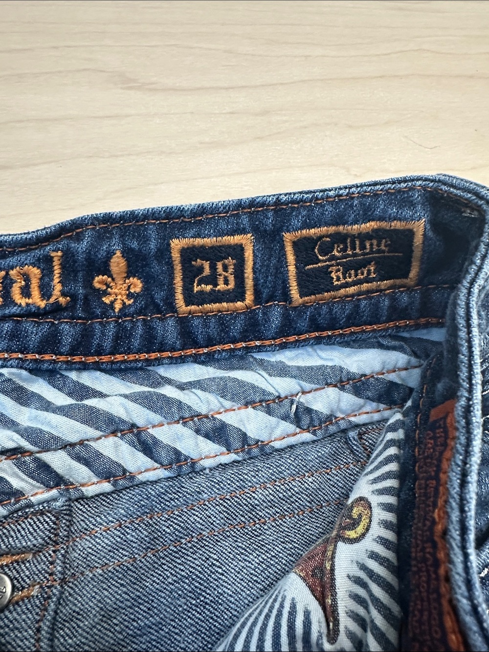 Rock Revival Celine Bootcut Women's Dark Blue jeans size 28 - Picture 3 of 11